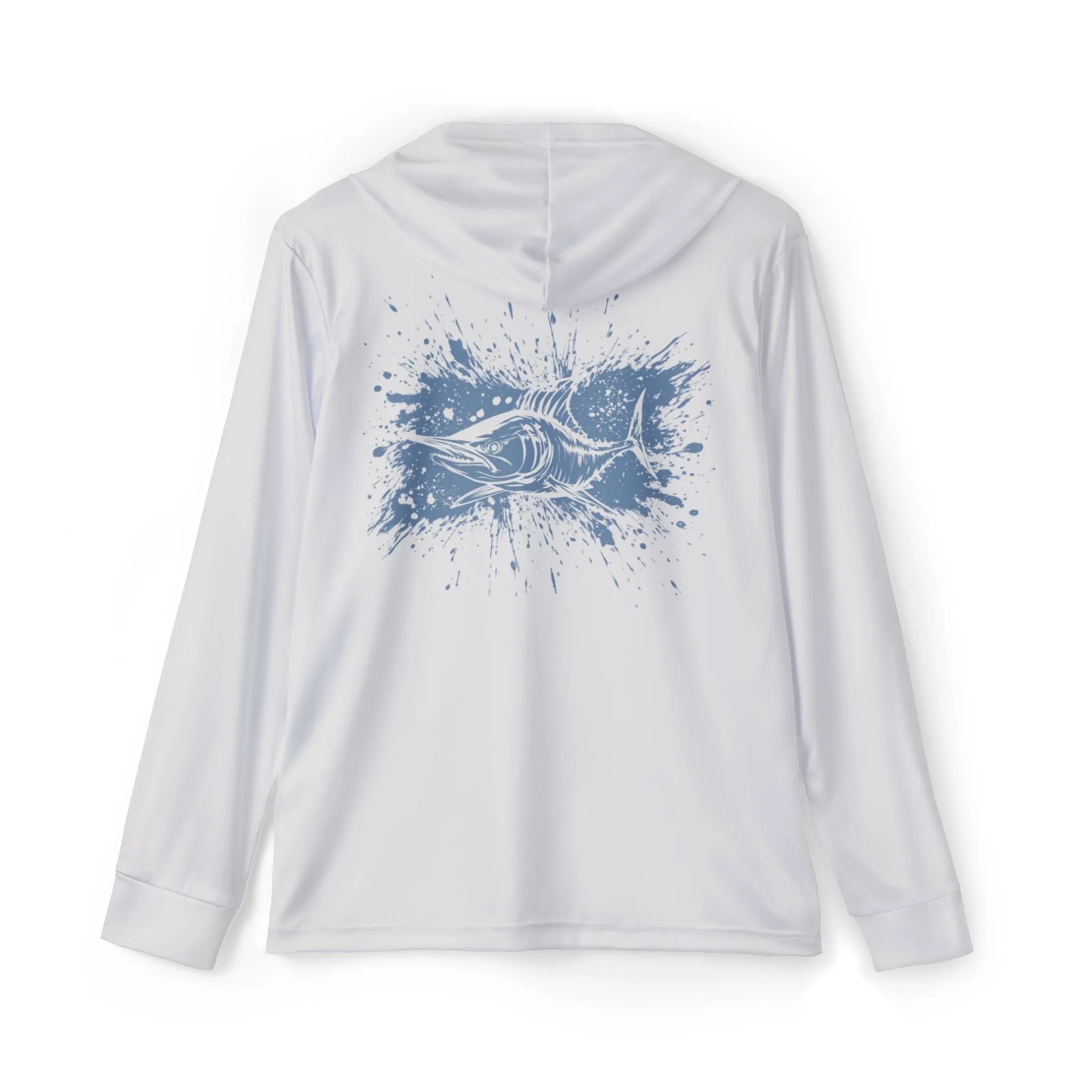 Marlin Splatter Hooked & Hooded Performance Fishing Hoodie