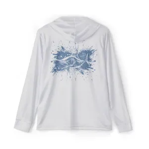 Marlin Splatter Hooked & Hooded Performance Fishing Hoodie