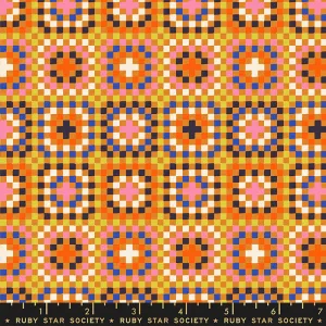 Meadow Star, Granny Square in Caramel