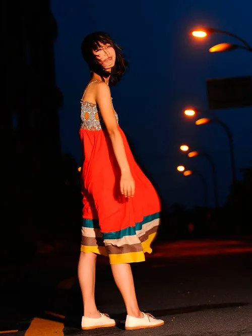 meet me at night maxi dress