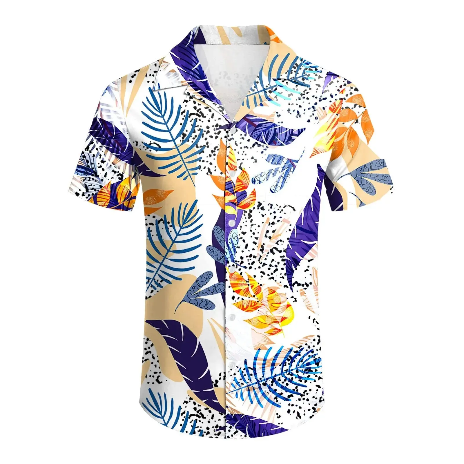Men's Retro Floral Print Shirts