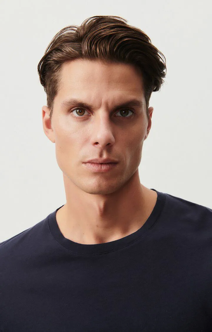 MEN'S T-SHIRT LS DECATUR - CAVIAR