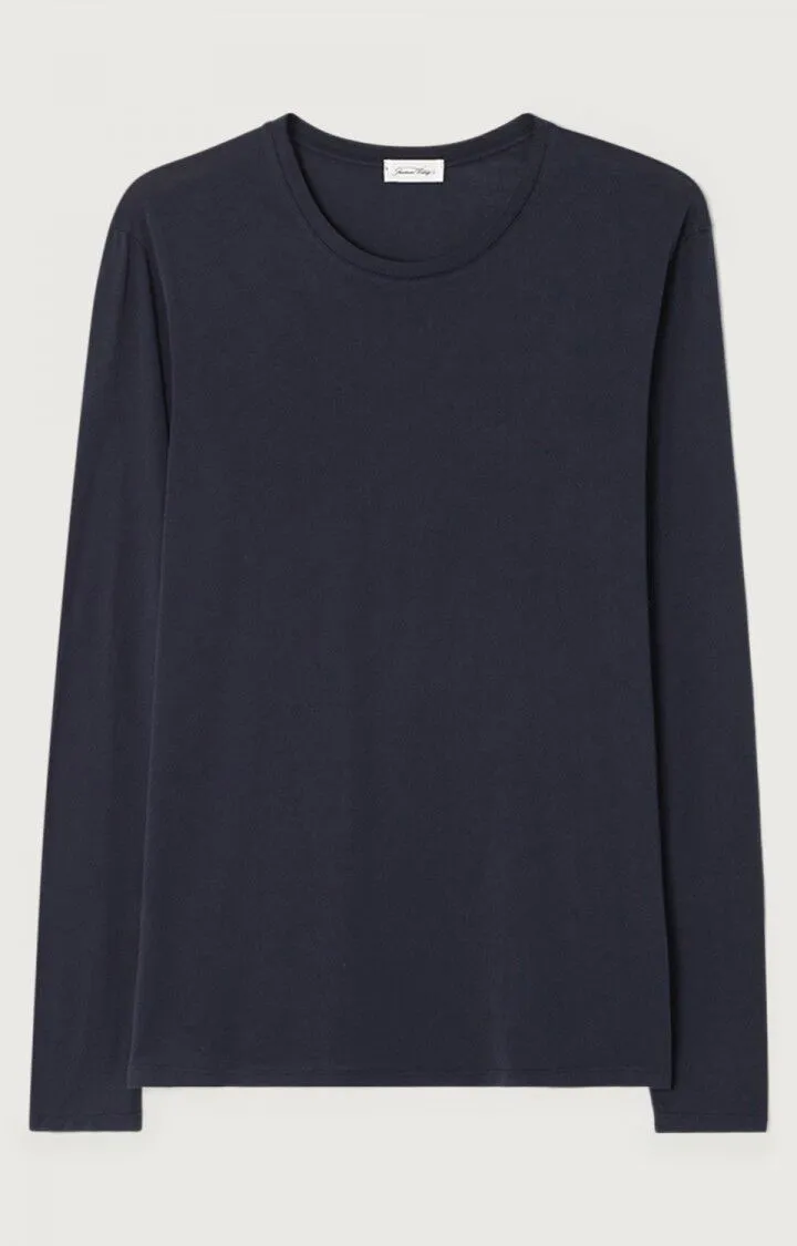 MEN'S T-SHIRT LS DECATUR - CAVIAR