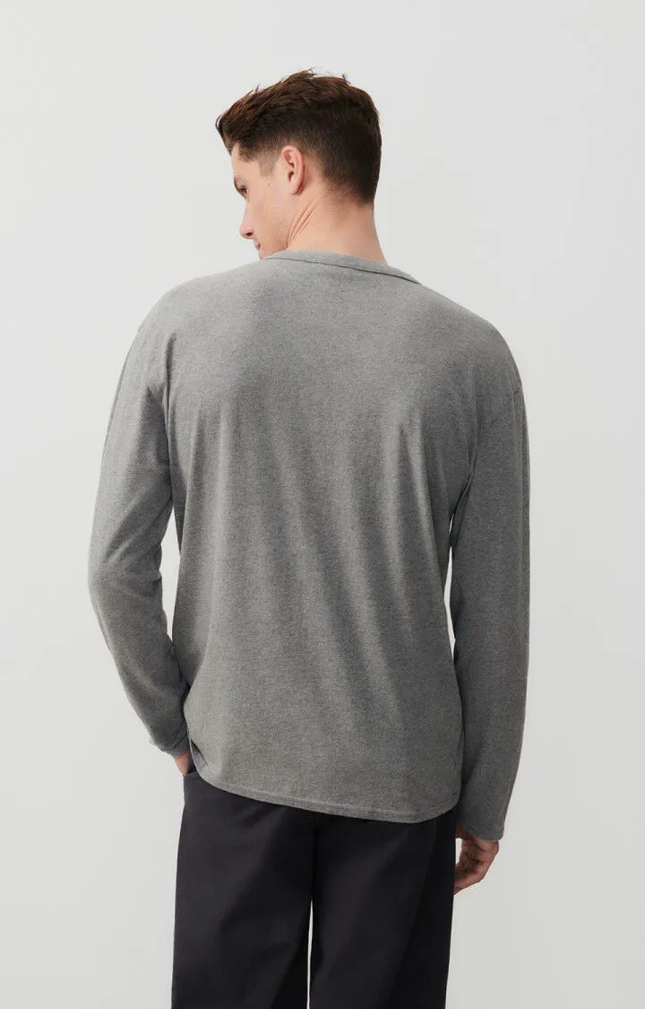 MEN'S T-SHIRT LS VUPAVILLE - GRIS CHINE