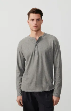 MEN'S T-SHIRT LS VUPAVILLE - GRIS CHINE