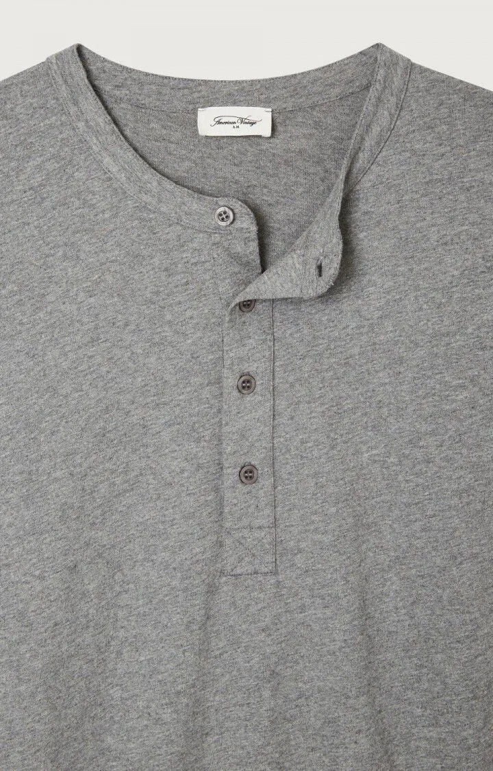MEN'S T-SHIRT LS VUPAVILLE - GRIS CHINE