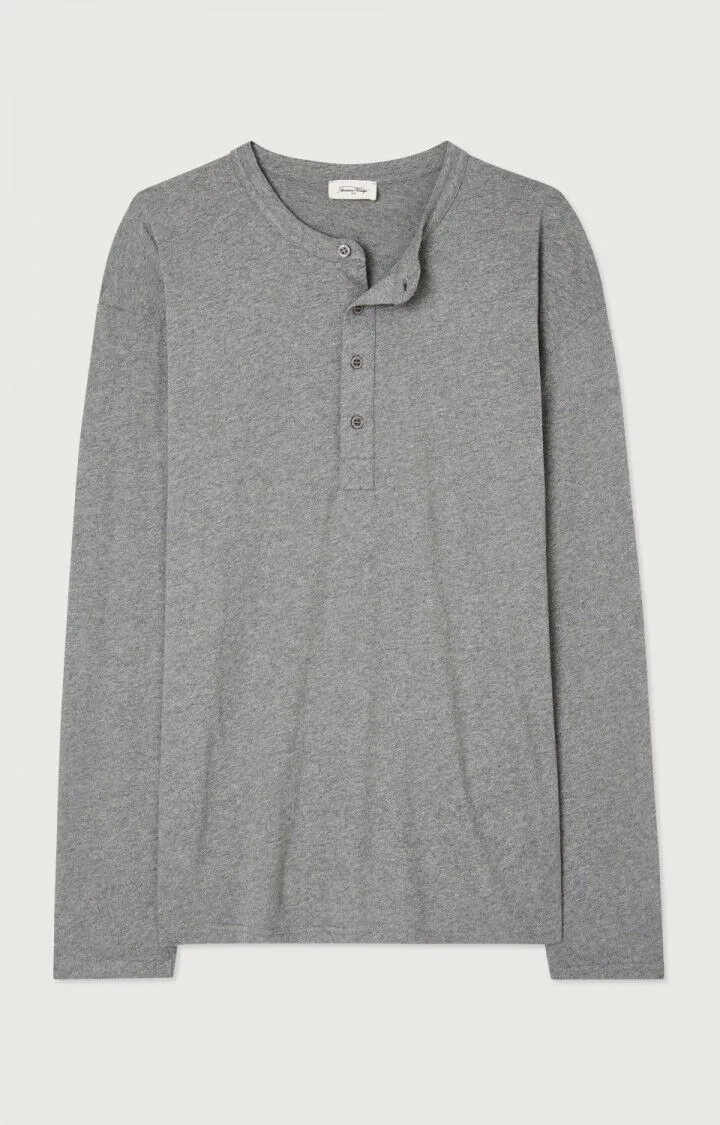 MEN'S T-SHIRT LS VUPAVILLE - GRIS CHINE