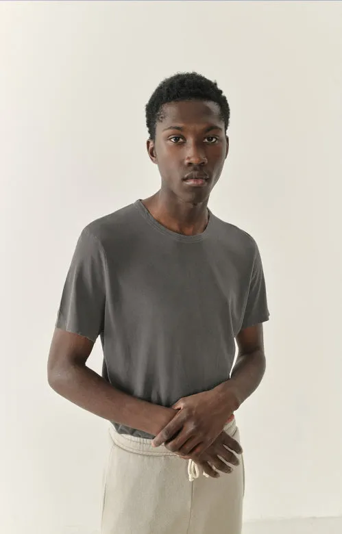 MEN'S T-SHIRT SS DEVON - ARDOISE VINTAGE