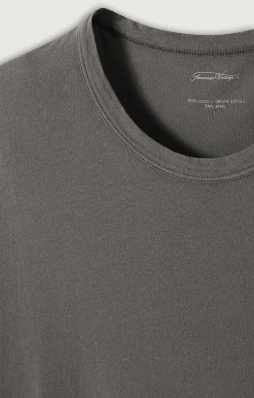 MEN'S T-SHIRT SS DEVON - ARDOISE VINTAGE
