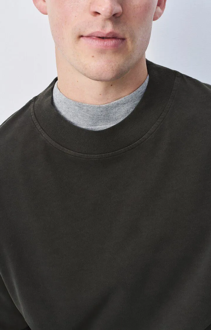 MEN'S T-SHIRT SS FAZY - VINTAGE CARBONE