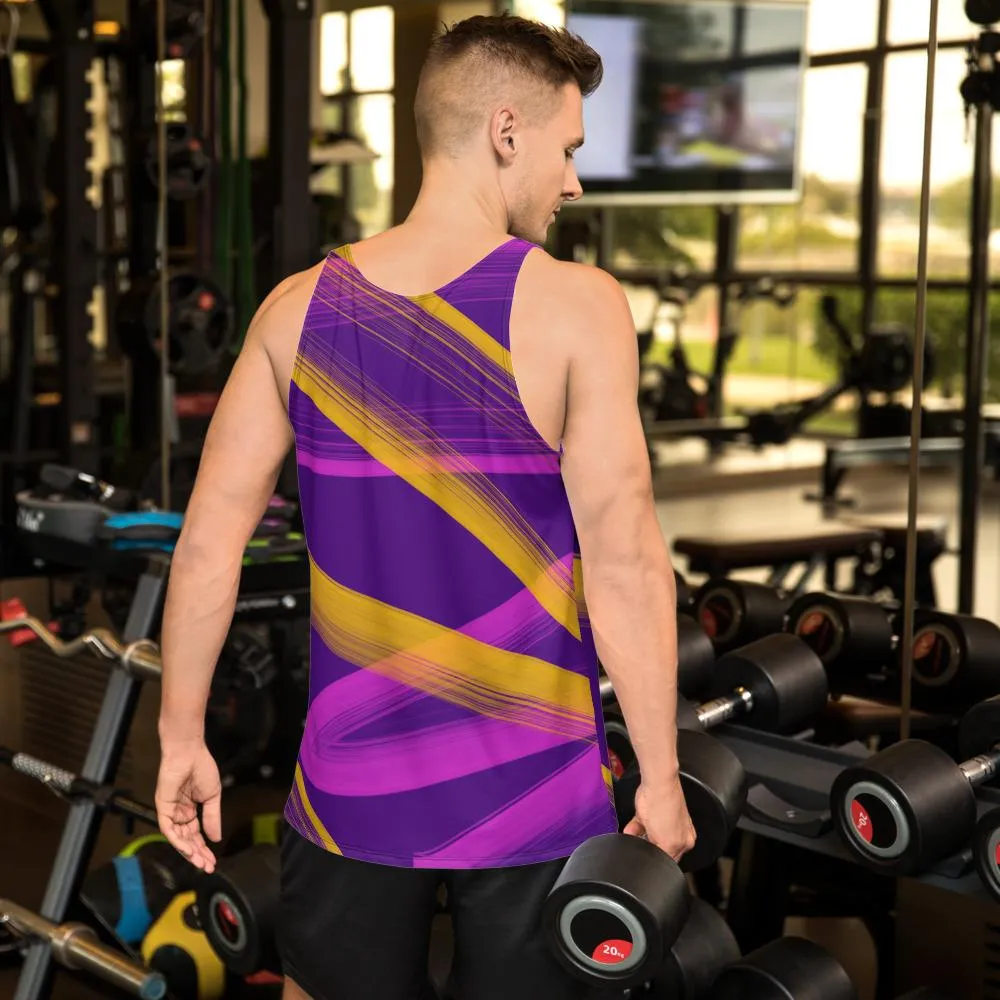 Mens Tank Top, Disco Shroom