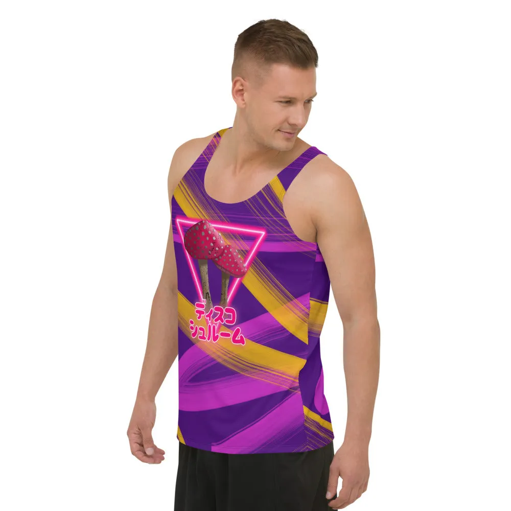Mens Tank Top, Disco Shroom