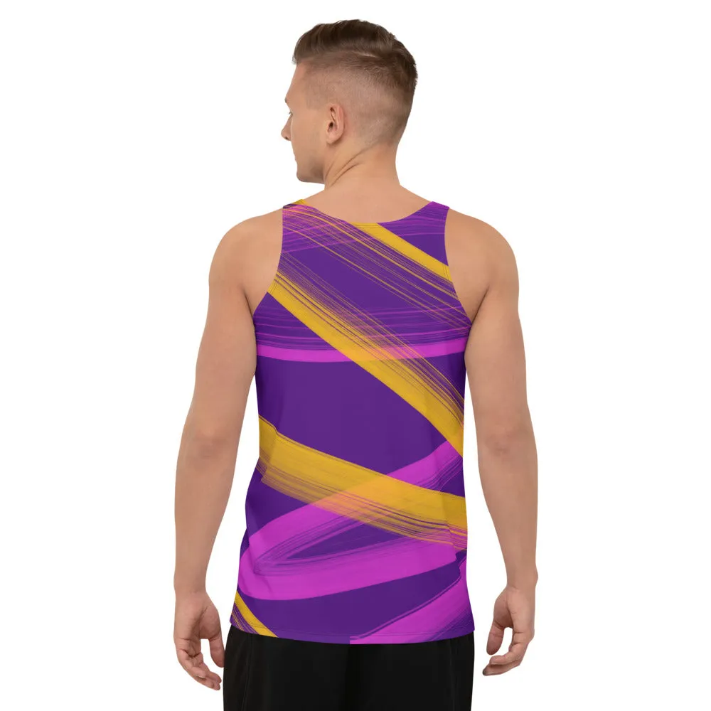 Mens Tank Top, Disco Shroom