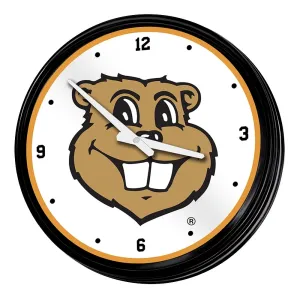 Minnesota Golden Gophers: Goldy - Retro Lighted Wall Clock