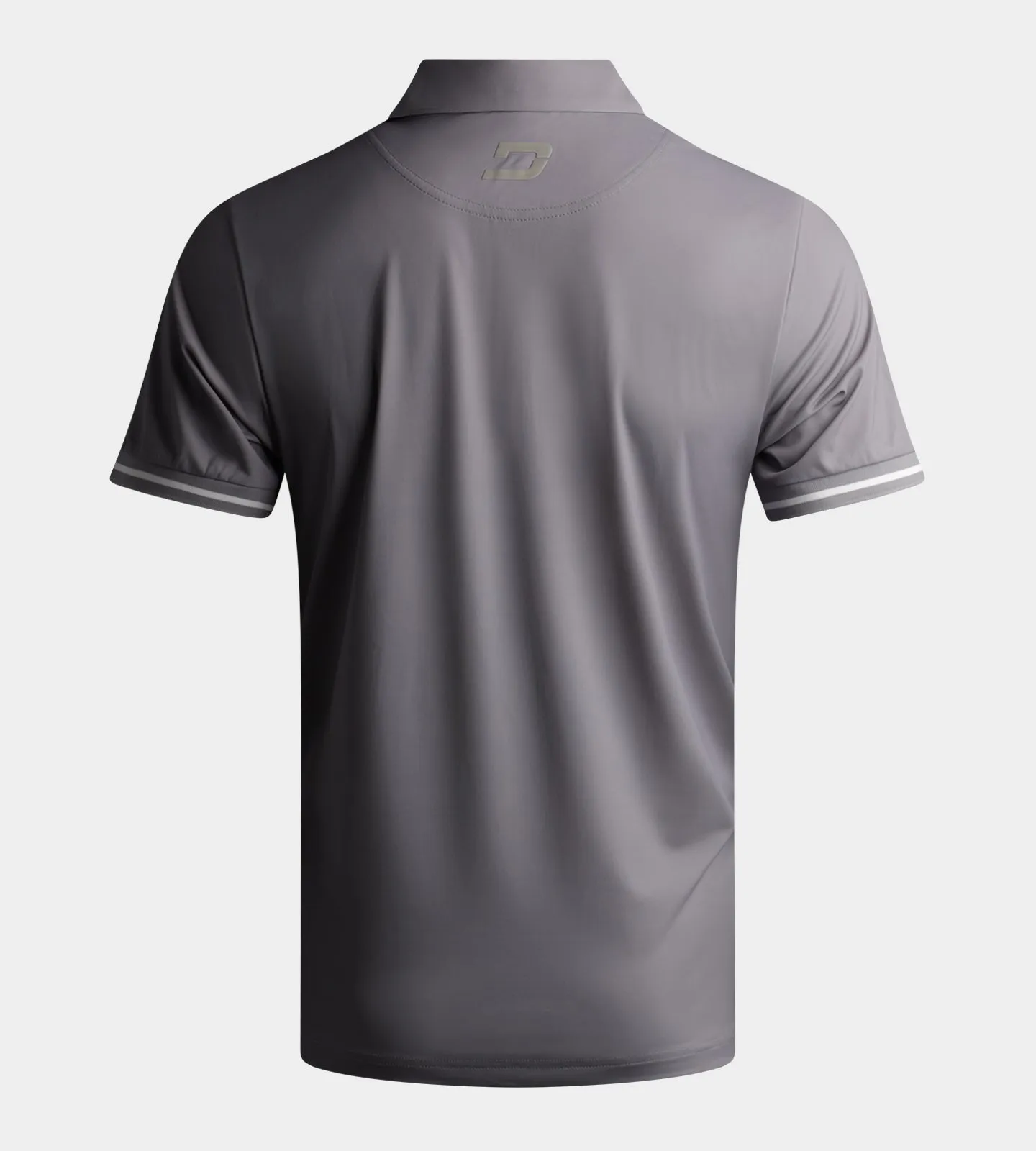 MODERN ABSTRACT POLO - GREY