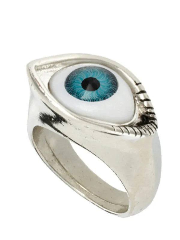 mysterious eye shape rings
