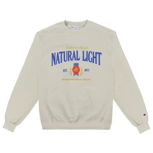 Natural Light Retro Coastal Crewneck