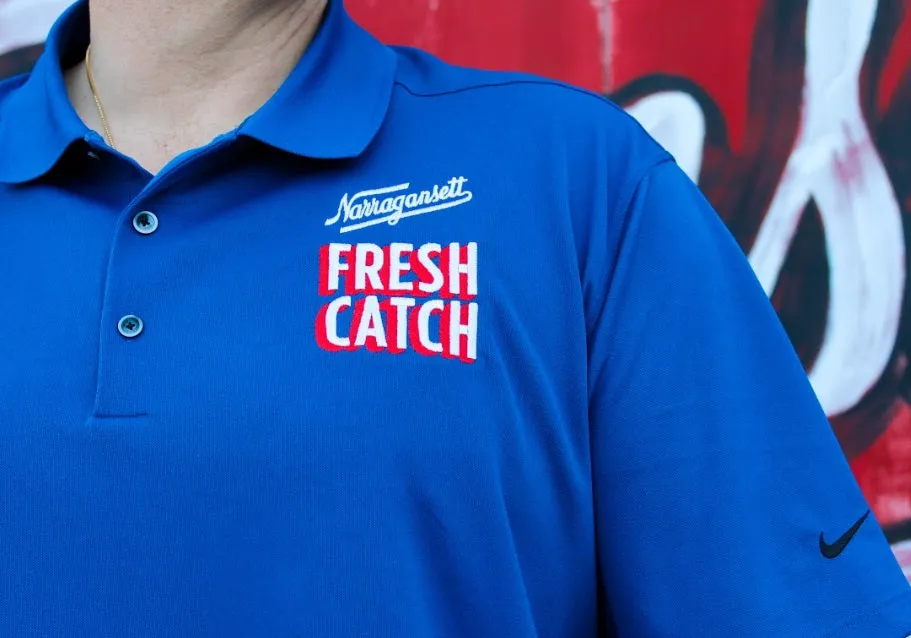 Navy Fresh Catch Polo