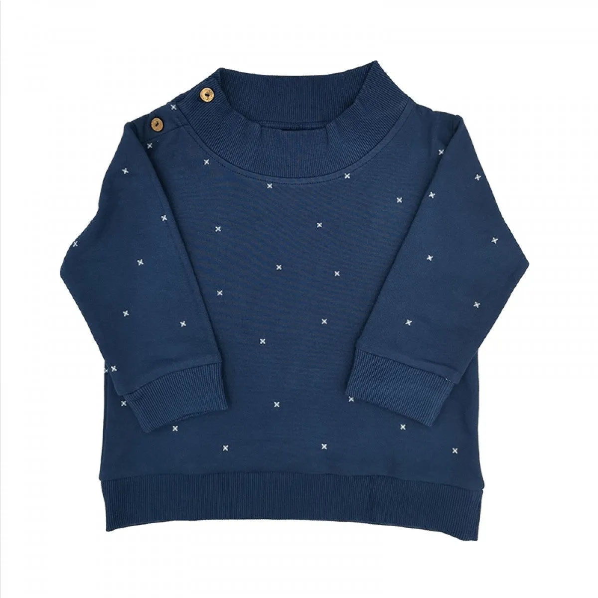 Navy Stars Sweatshirt