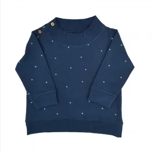 Navy Stars Sweatshirt