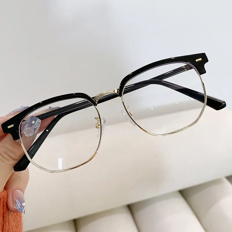 New Retro Browline Glasses