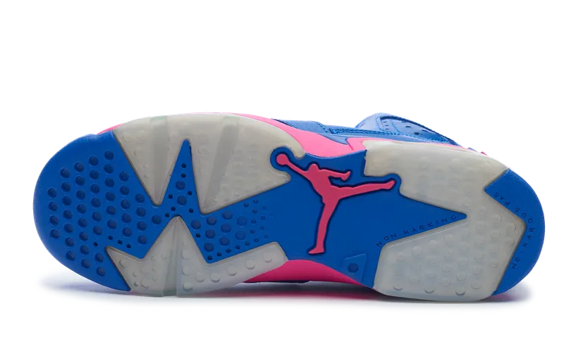 Nike Jordan 6 Retro Game Royal Pink GS 2014 (543390-439) Youth Size 6Y-7Y Shoes
