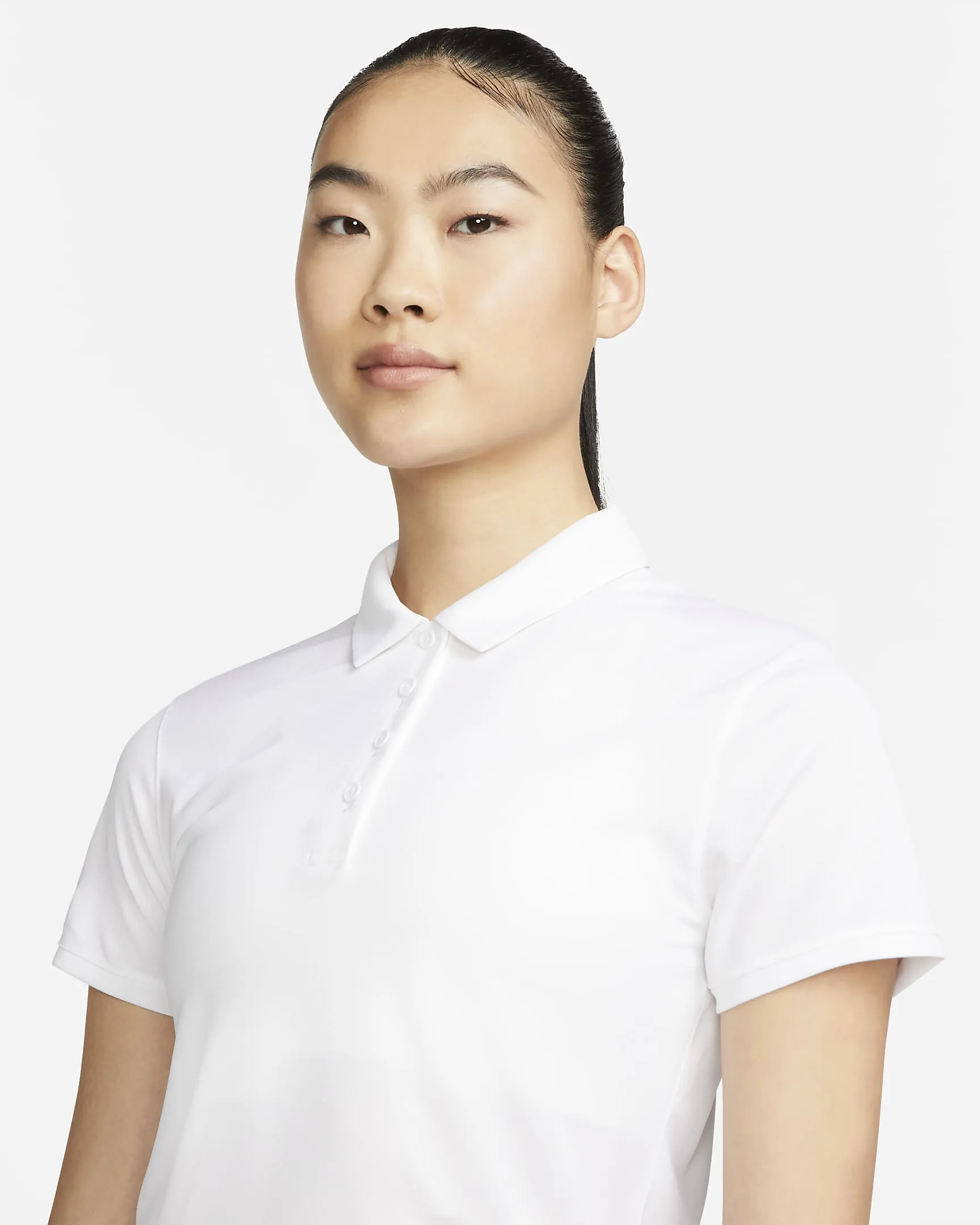 Nike Women's DRI-FIT Victory Golf Polo Shirt (White)