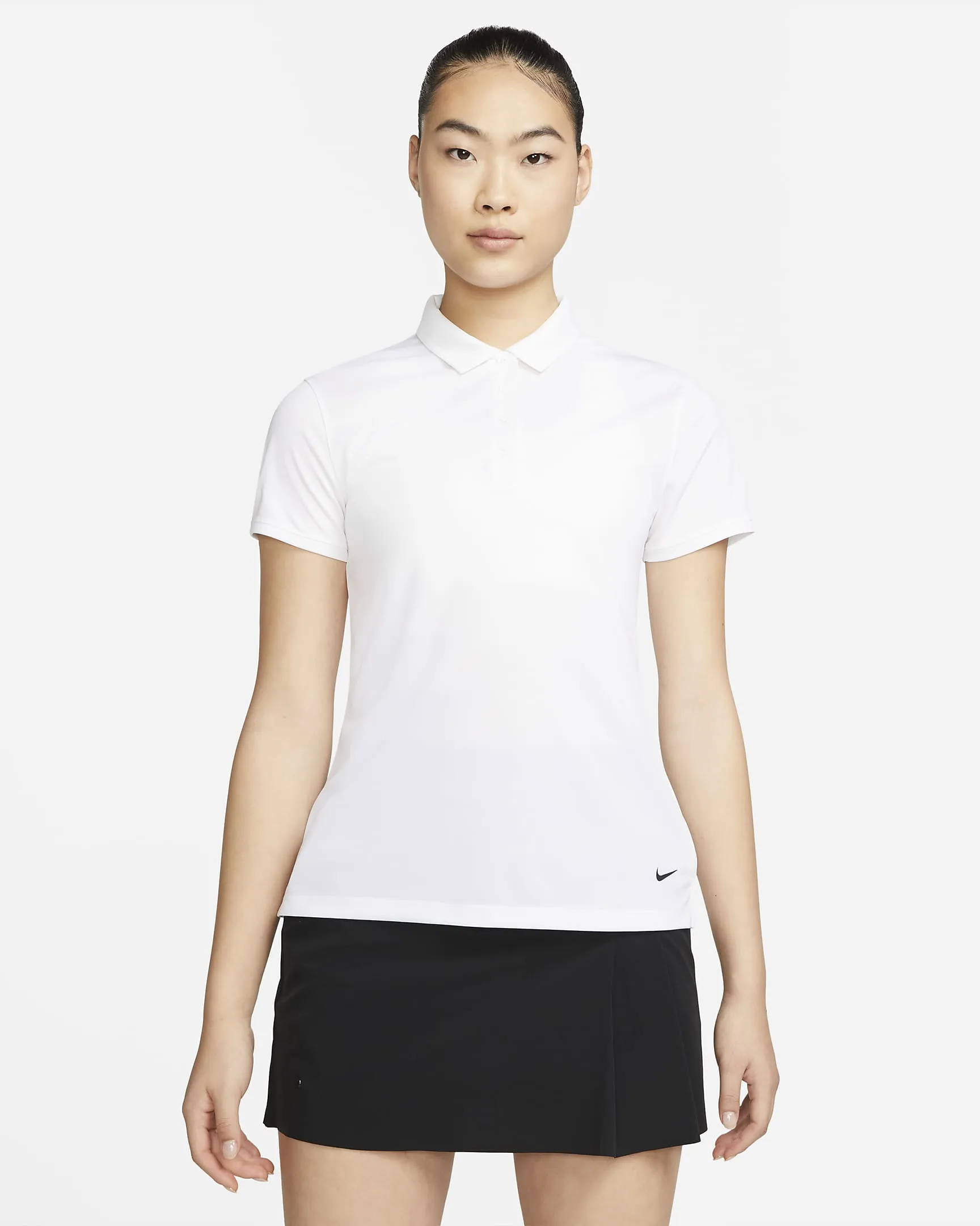 Nike Women's DRI-FIT Victory Golf Polo Shirt (White)