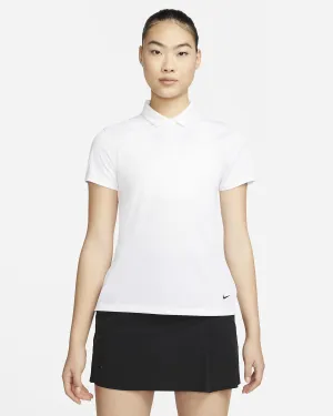 Nike Women's DRI-FIT Victory Golf Polo Shirt (White)
