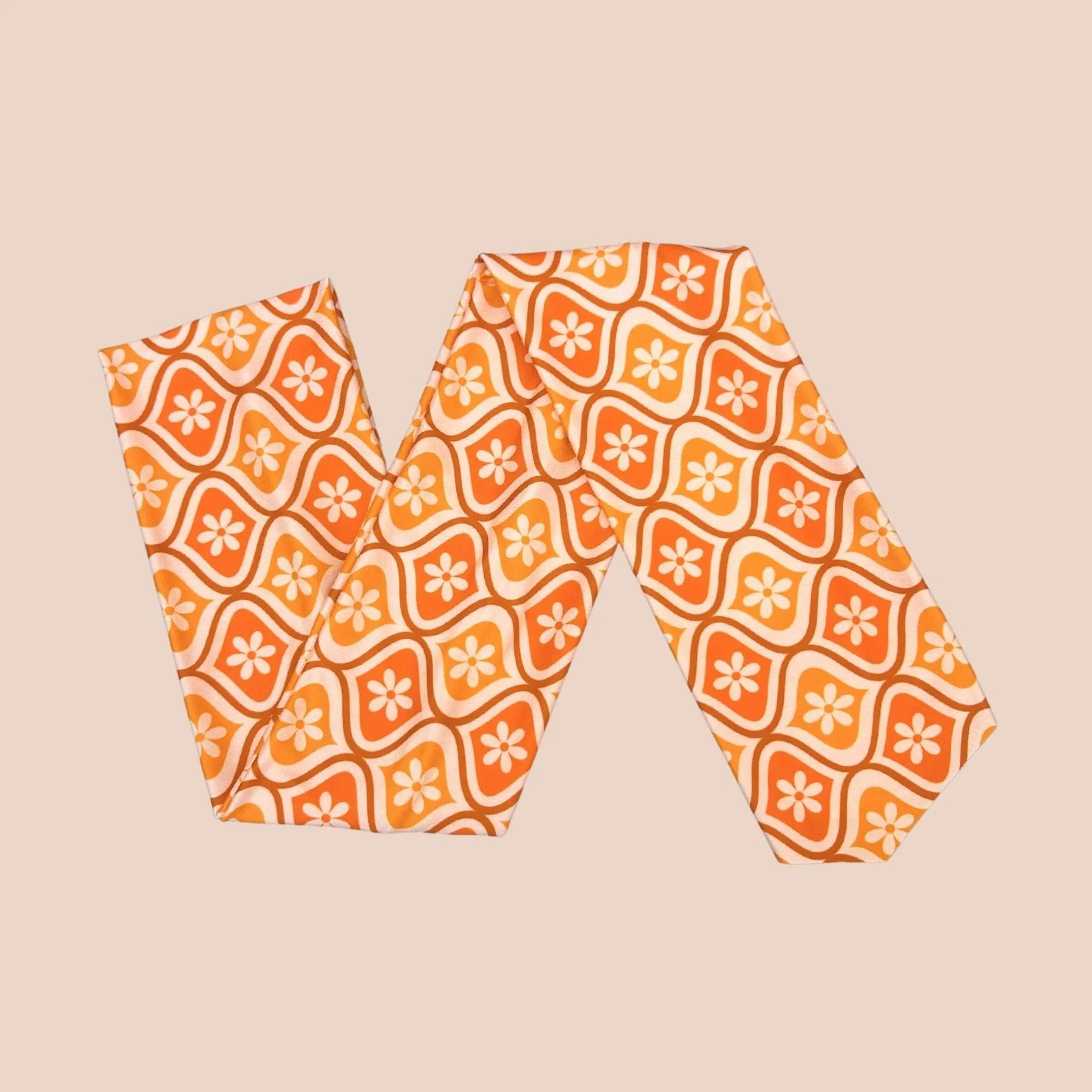 Orange Couch Wrap Headband