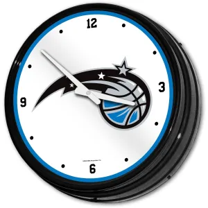 Orlando Magic: Retro Lighted Wall Clock