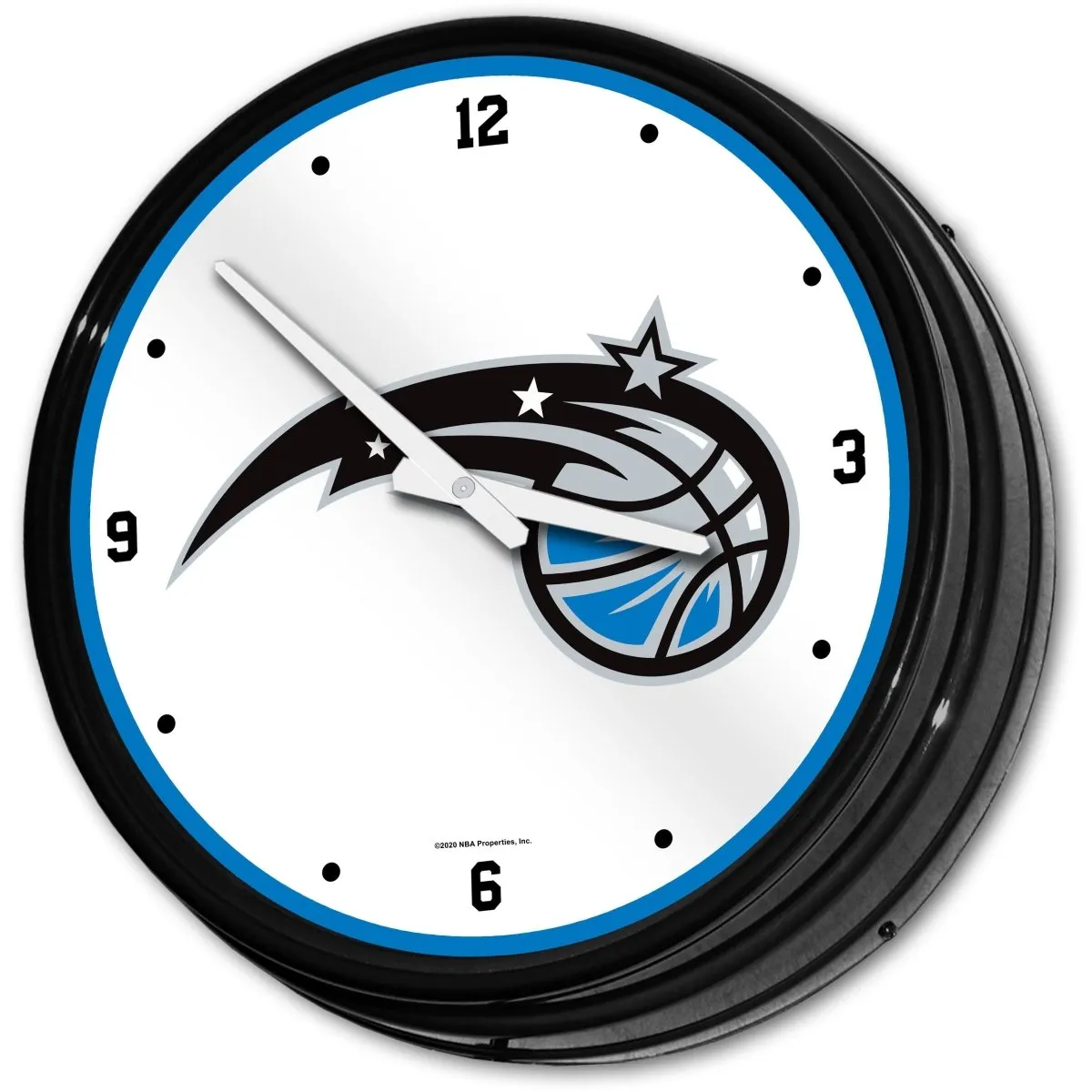 Orlando Magic: Retro Lighted Wall Clock