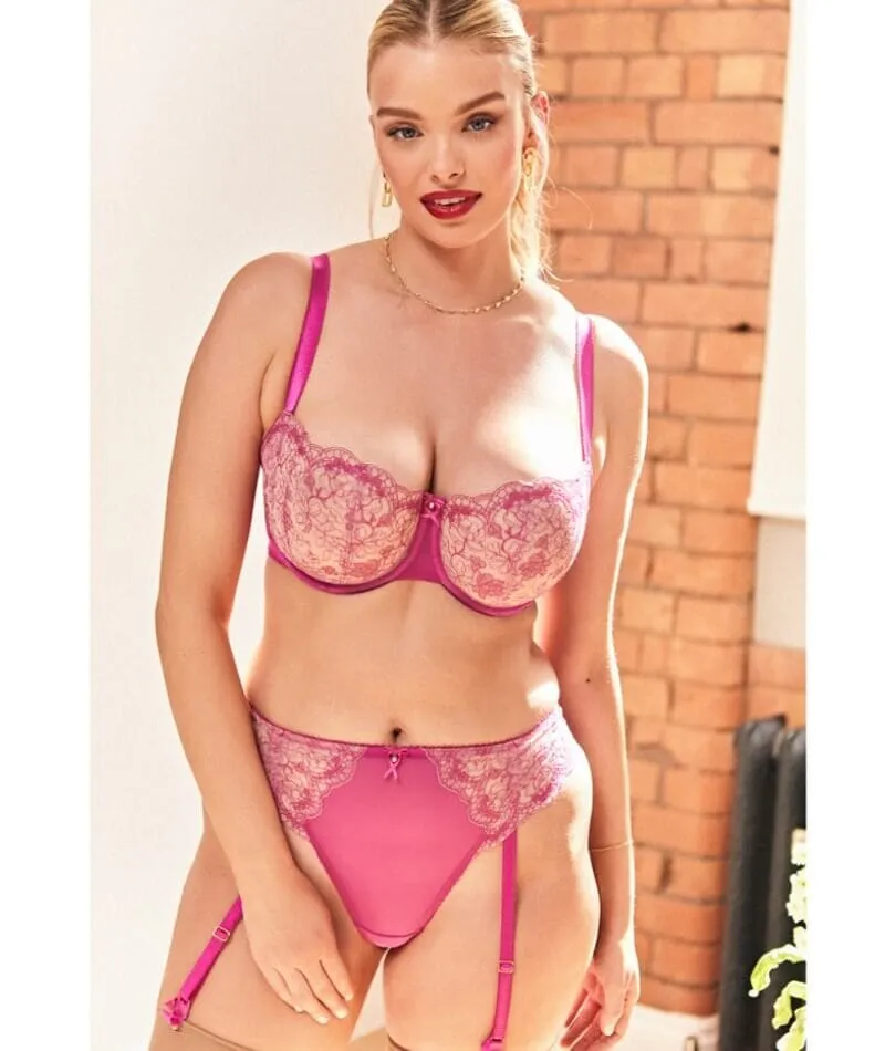 Panache Daphne Underwired Balconette Bra - Orchid