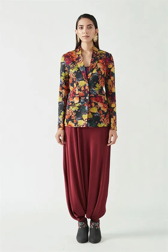 Payal Pratap   -   View with A Room  Willow Satin Zouave
