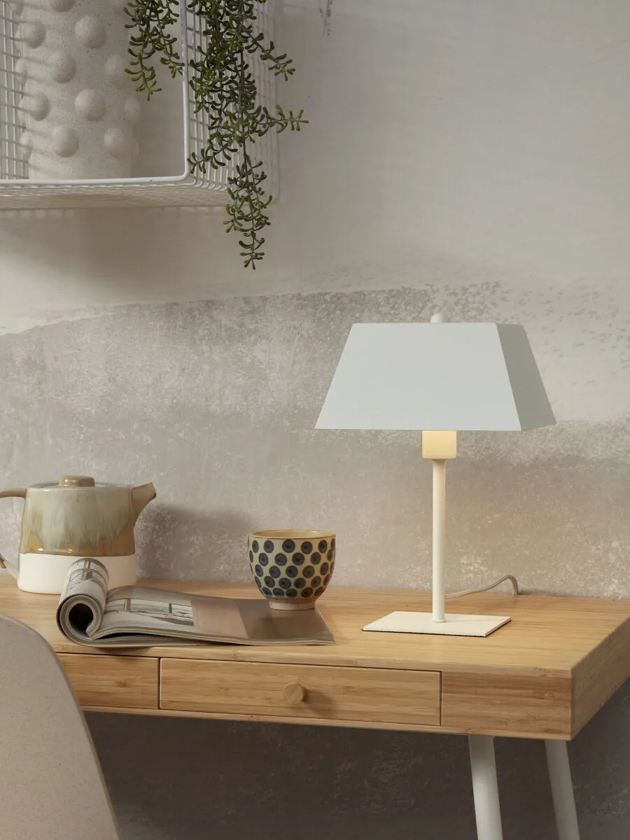 PERTH White Table Lamp