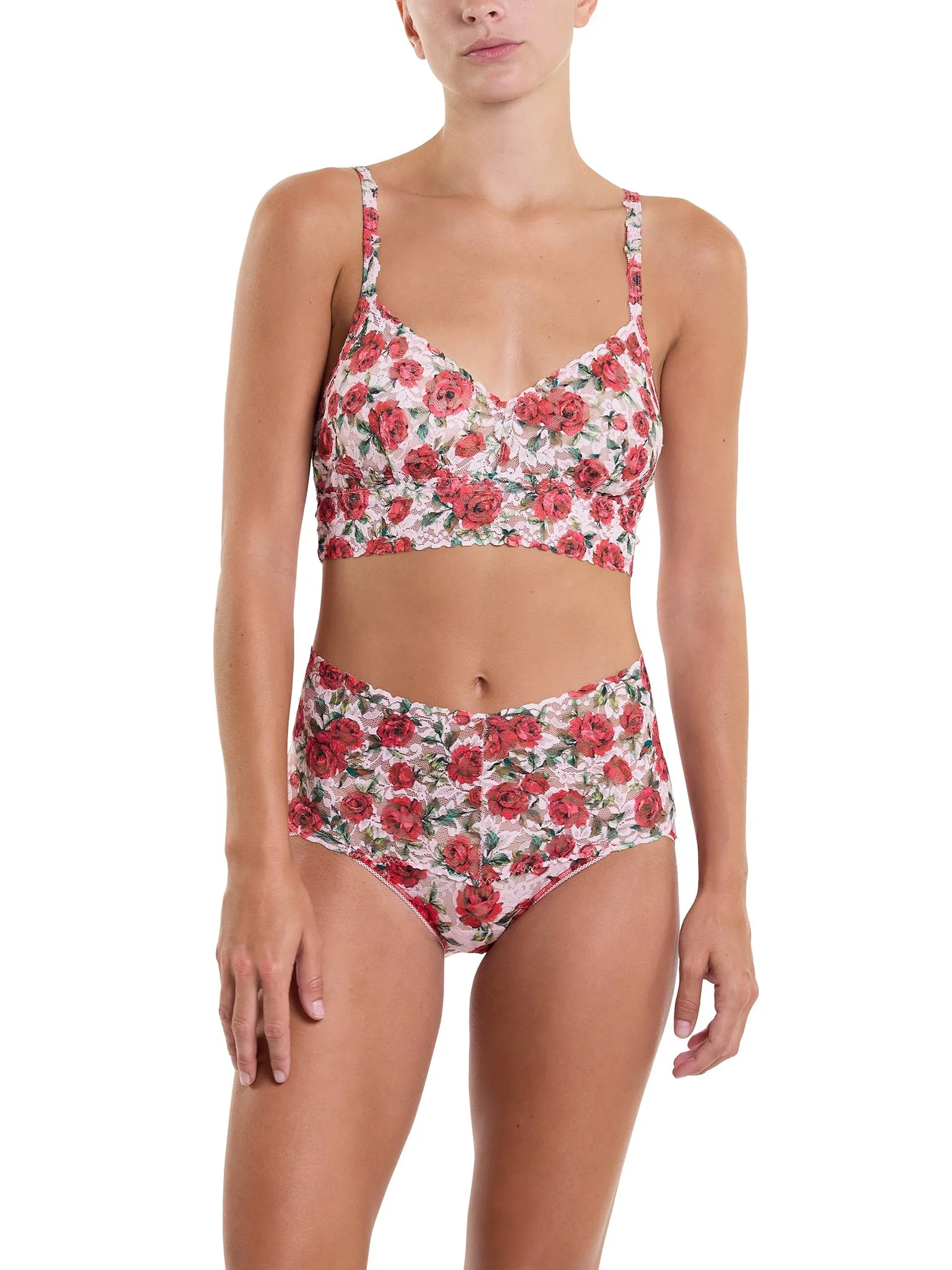 Printed Retro Lace V-Kini Je' Taime Sale