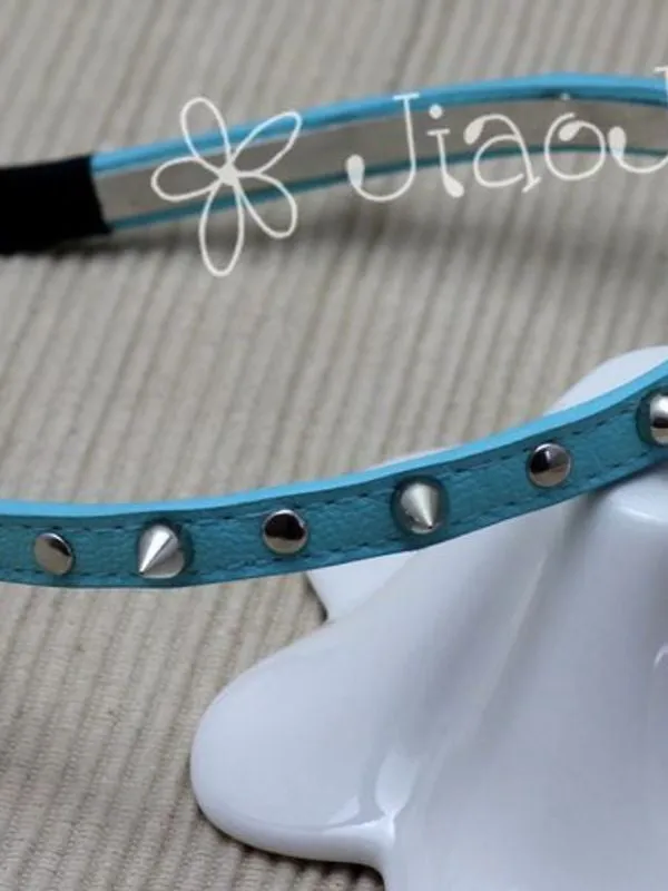 punk rivet headband