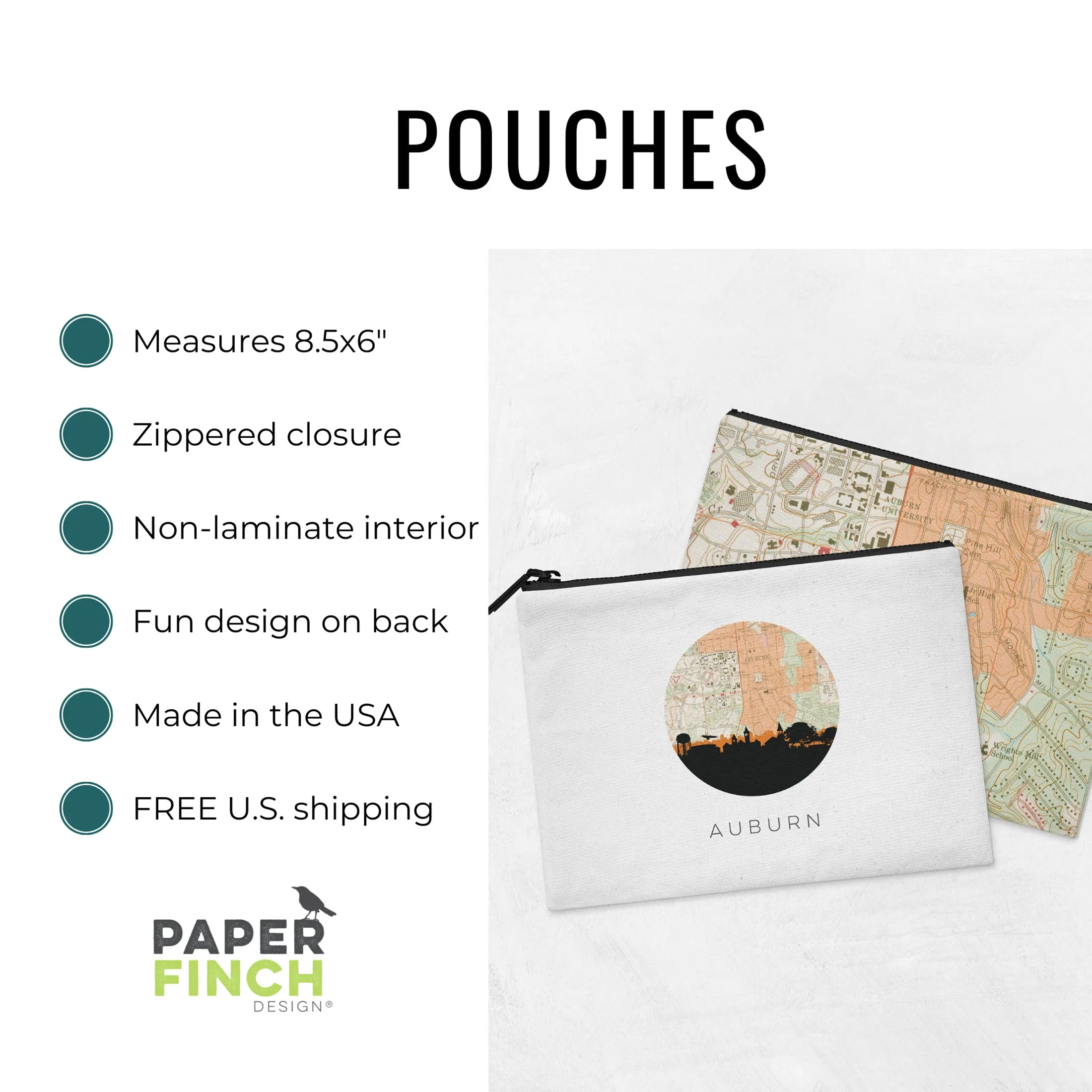 "Surf's Up" Accessory Pouch | Good Vibrations Collection
