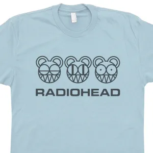 Radiohead T Shirt Vintage Rock T Shirts Mouse Graphic
