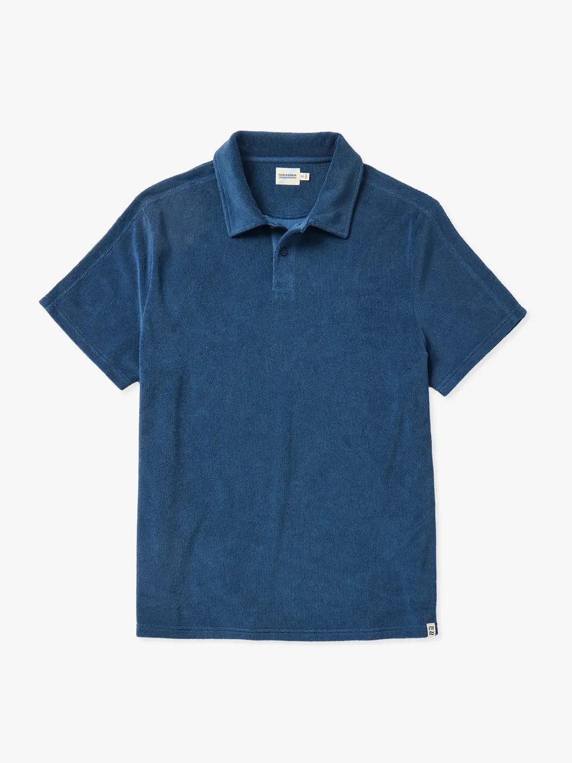 Ravello Terry Polo | Navy