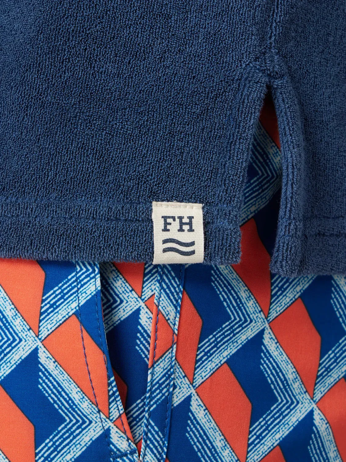 Ravello Terry Polo | Navy
