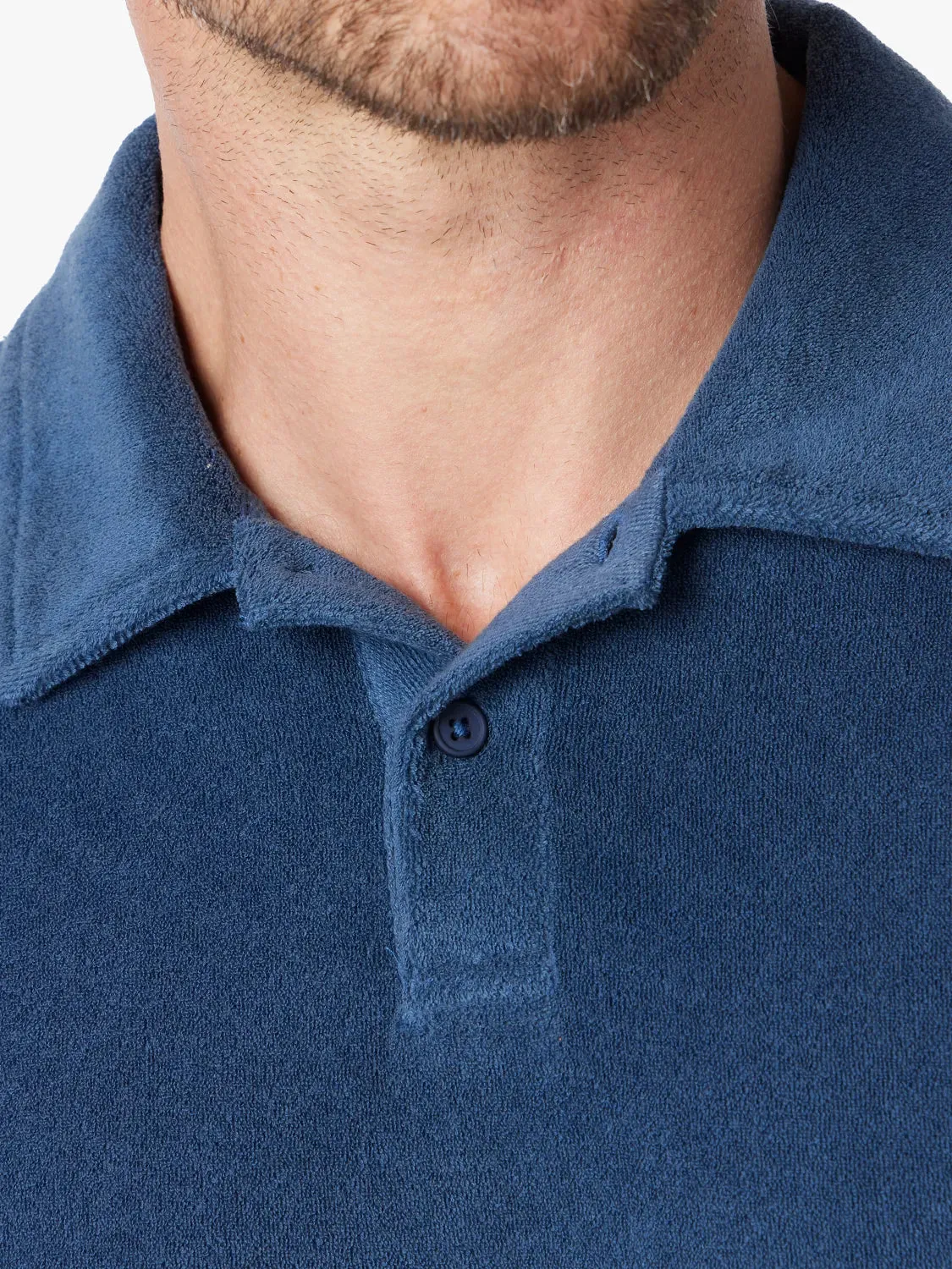 Ravello Terry Polo | Navy