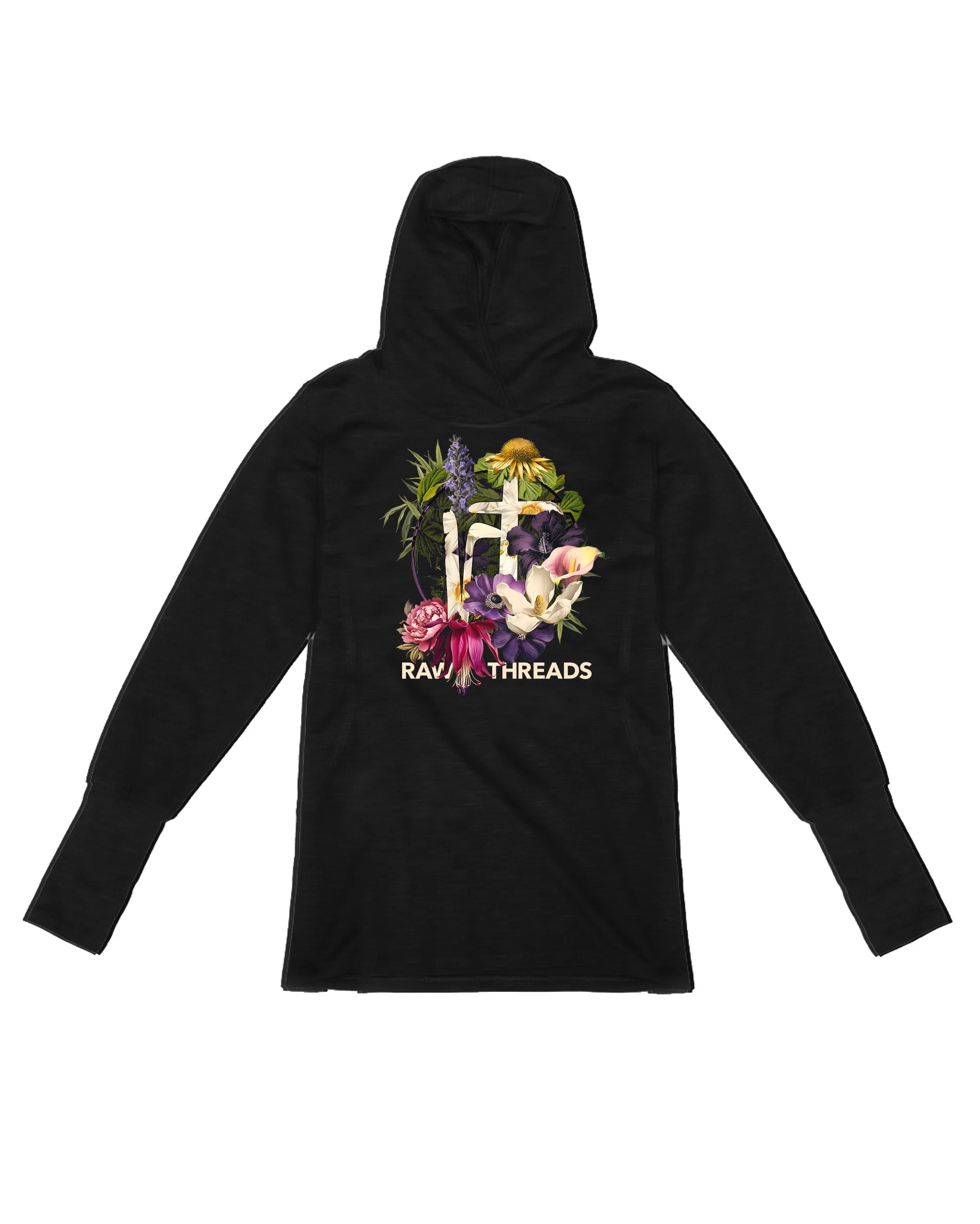Raw Threads logo in Full Bloom