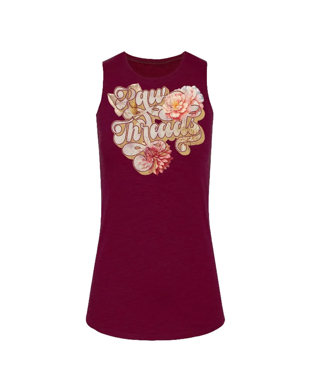 Raw Threads Logo Retro Floral Vintage