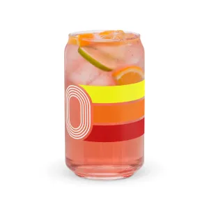 Retro 1990 Can-shaped glass