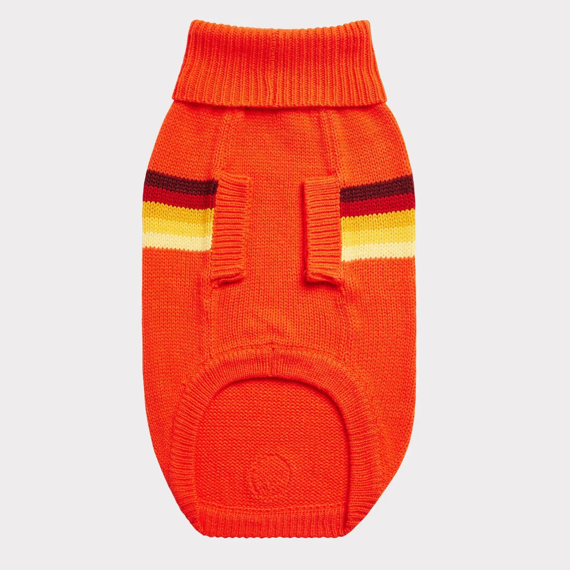 Retro Dog Sweater | Orange