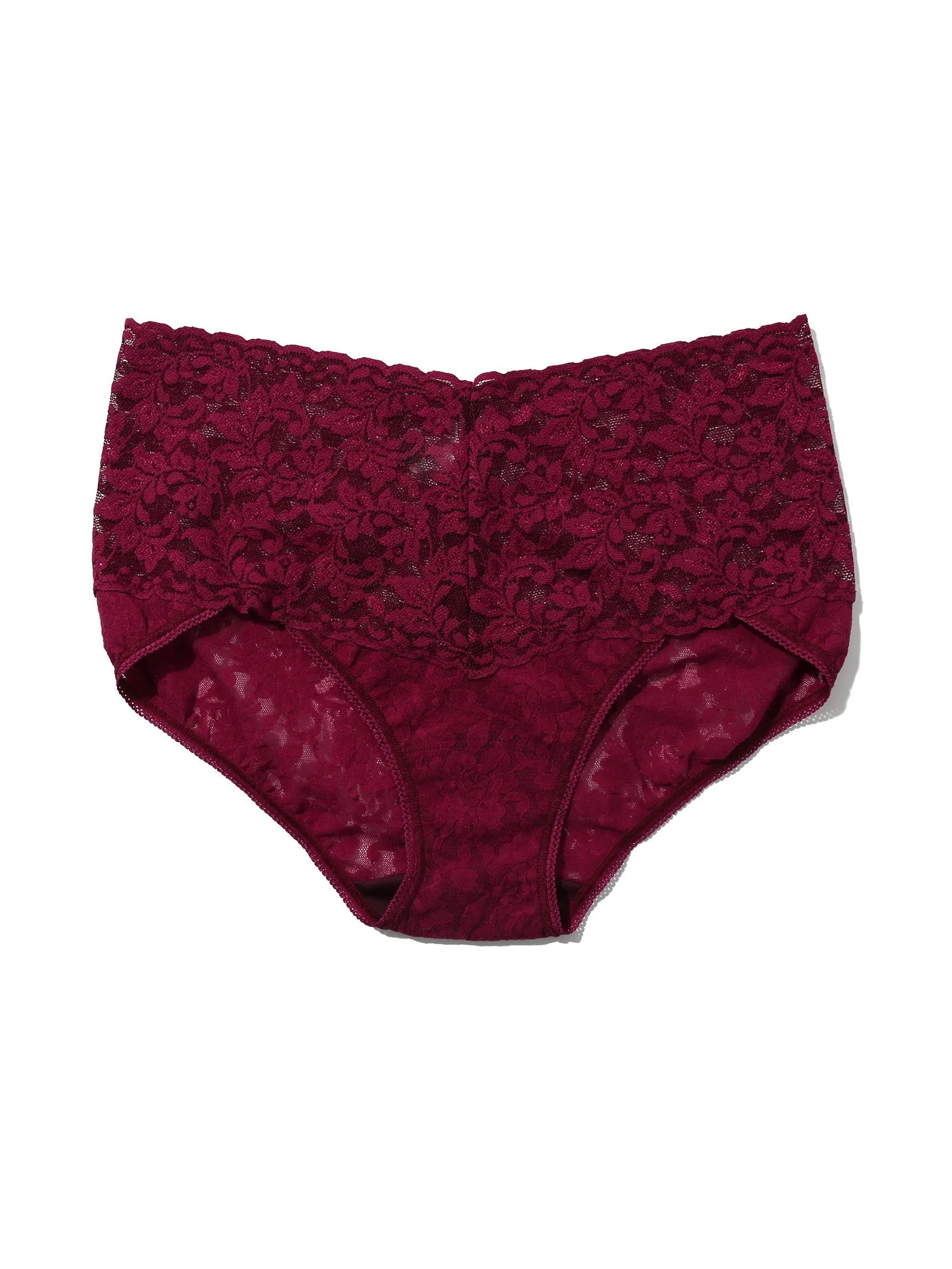 Retro Lace V-Kini Sugar Plum Red Sale