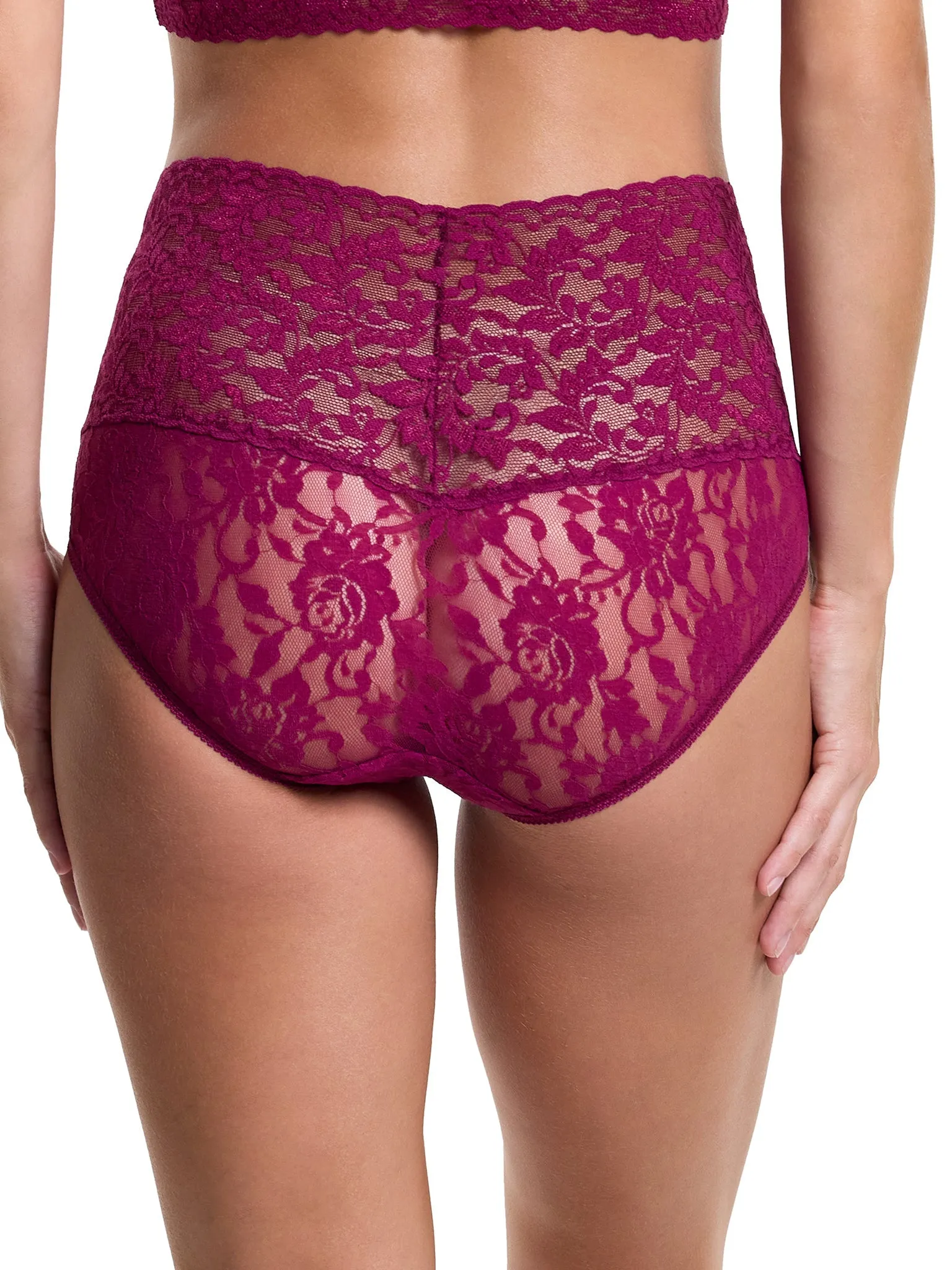 Retro Lace V-Kini Sugar Plum Red Sale