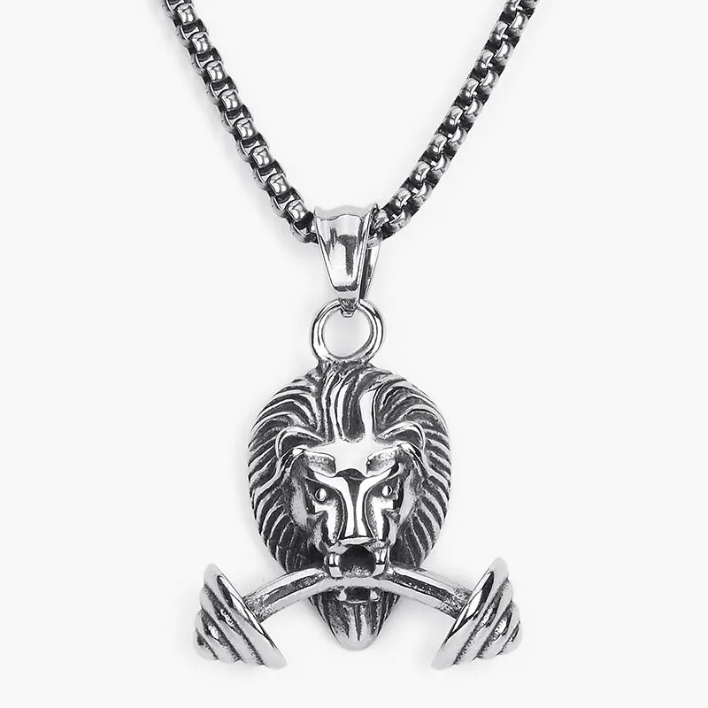 RETRO LION PENDANT
