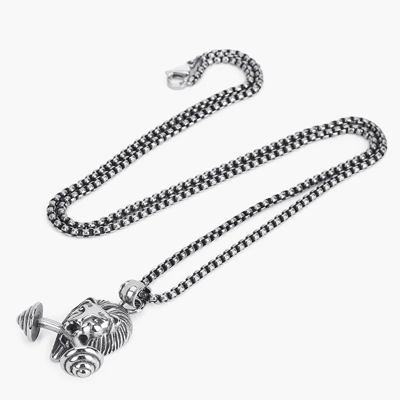 RETRO LION PENDANT